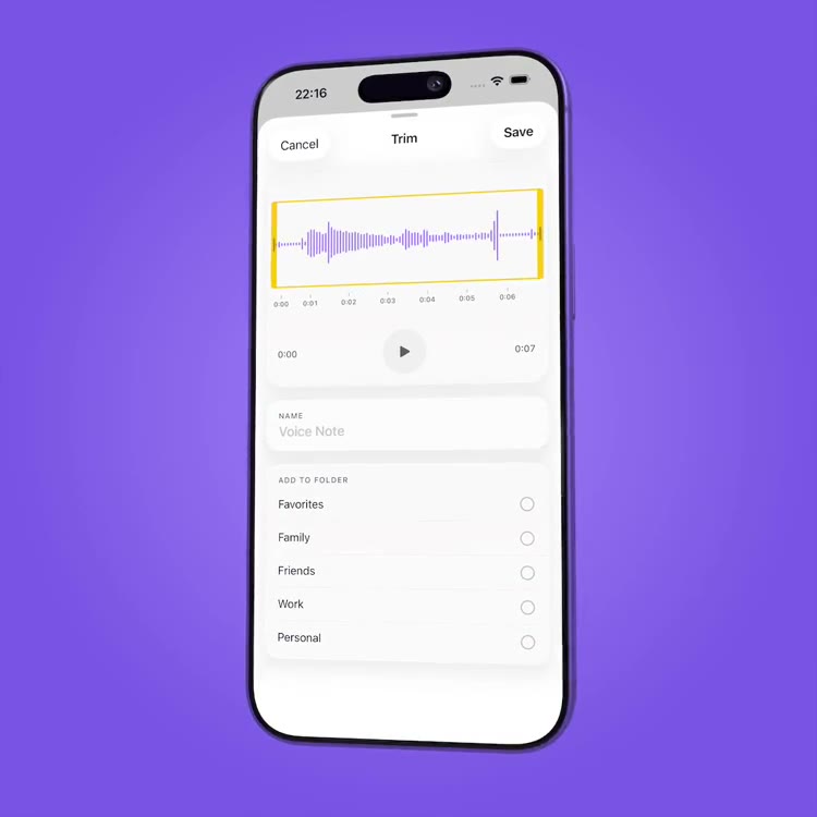 Voicenote Library